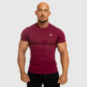 Tricou fitness pentru bărbați Iron Aesthetics Standard, vișiniu