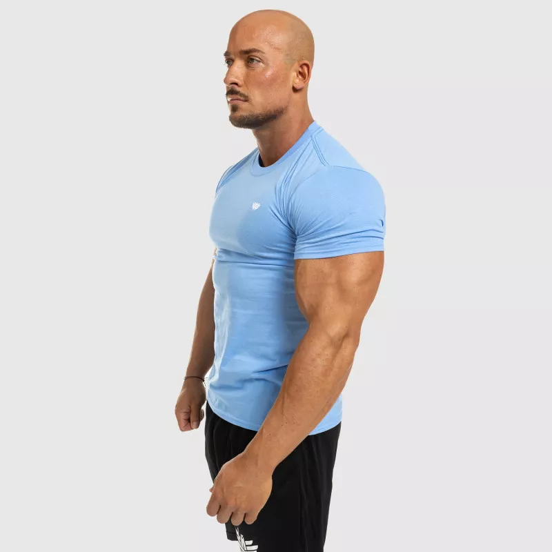 Tricou fitness pentru bărbați Iron Aesthetics Standard, albastru-6