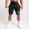 Pantaloni scurți de trening pentru bărbați Iron Aesthetics Force, negrii