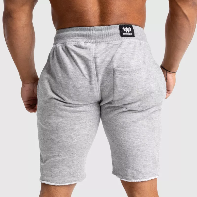 Pantaloni scurți de trening pentru bărbați Iron Aesthetics Force, gri-4