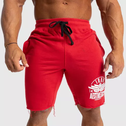 Pantaloni scurți de trening pentru bărbați Force, roșii