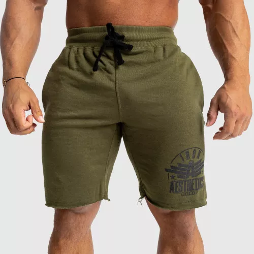 Pantaloni scurți de trening pentru bărbați Force, verde armată