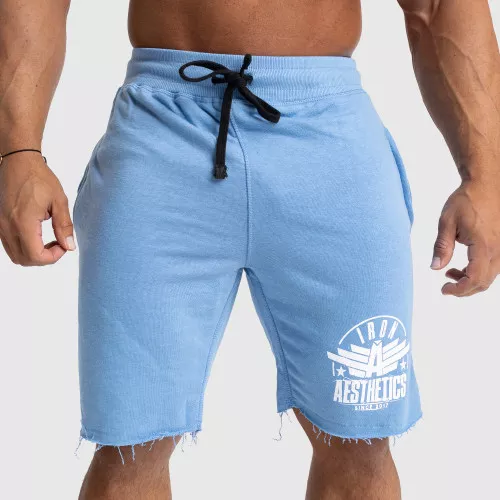 Pantaloni scurți de trening pentru bărbați Force, albastru deschis