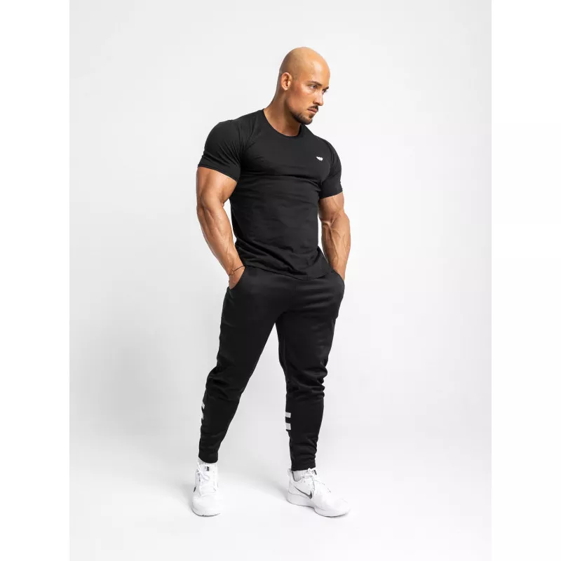 Pantaloni de trening Jogger Iron Aesthetics Boxed, negri-11