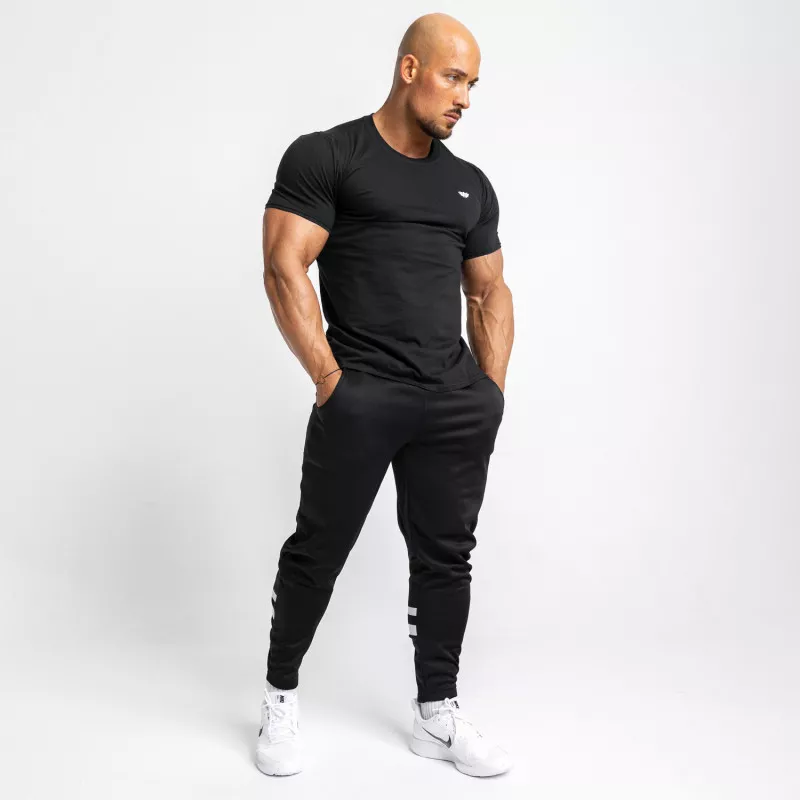 Pantaloni de trening Jogger Iron Aesthetics Boxed, negri-12