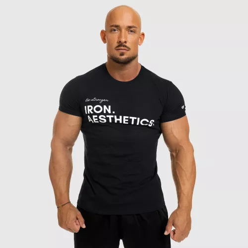Tricou fitness pentru bărbați Be Stronger, negru