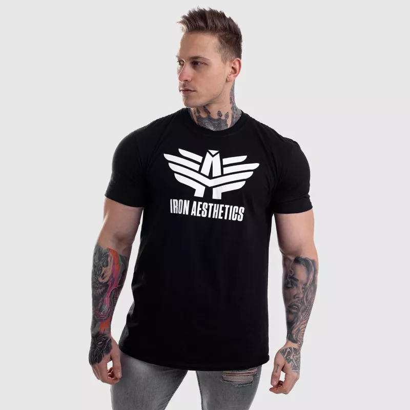 Tricou Ultrasoft Iron Aesthetics, negru-1