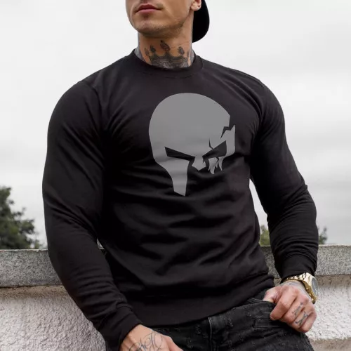 Hanorac fără glugă SKULL, B&G