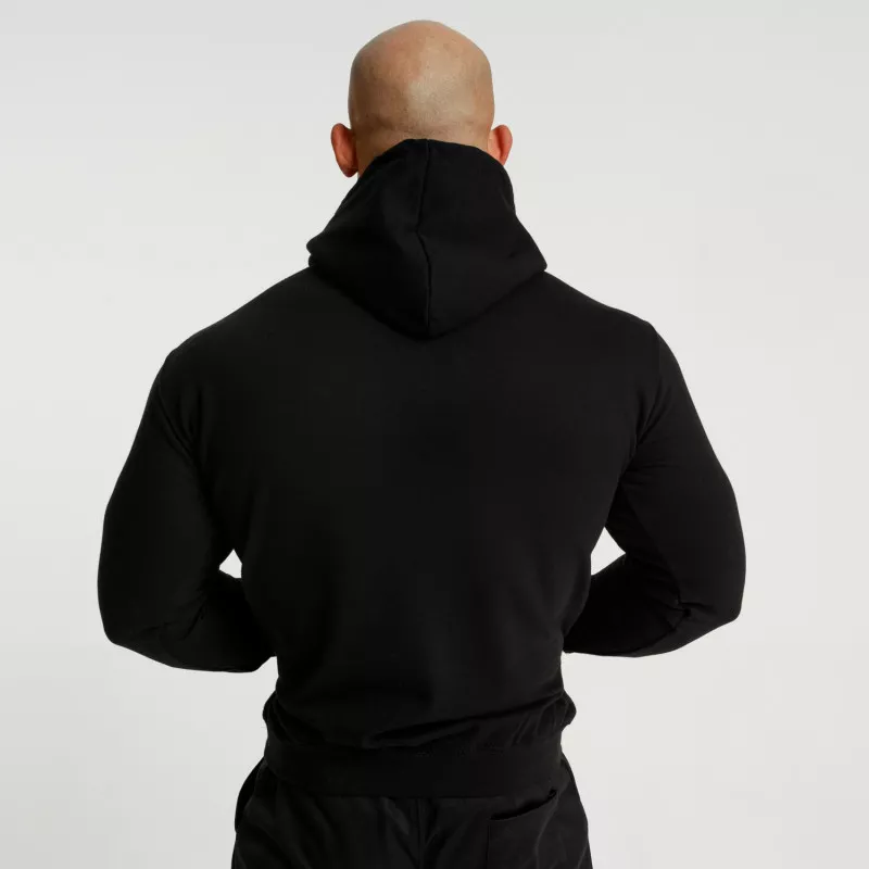 Hanorac fitness fără fermoar Iron Aesthetics Unbroken, negru-3