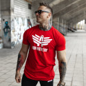 Tricou Ultrasoft Iron Aesthetics, roșu