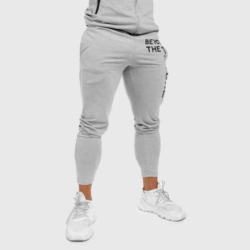 Pantaloni de trening pentru bărbați Slim Fit Beyond the Future, gri-2
