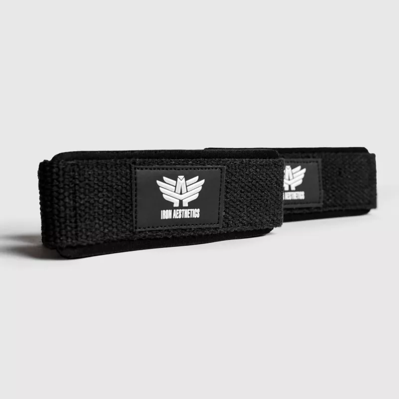 Curele Fitness Grips Iron Aesthetics, negre-1