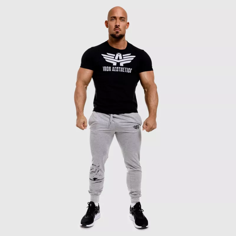Tricou Ultrasoft Iron Aesthetics, negru-6