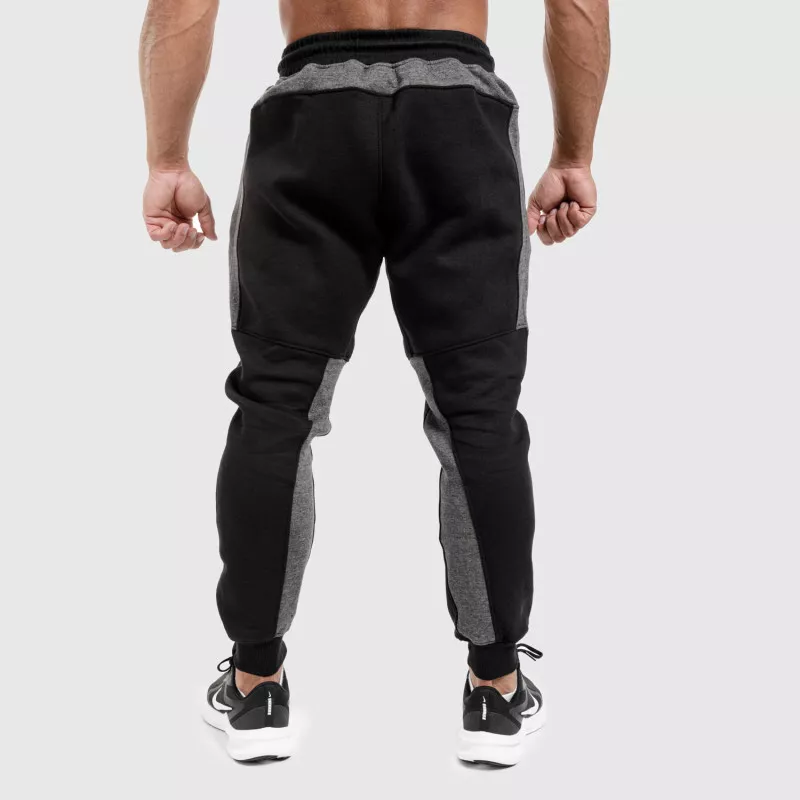 Pantaloni de trening Jogger Iron Aesthetics Element, negri-3