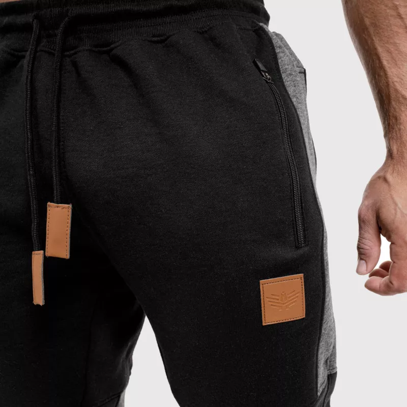 Pantaloni de trening Jogger Iron Aesthetics Element, negri-5