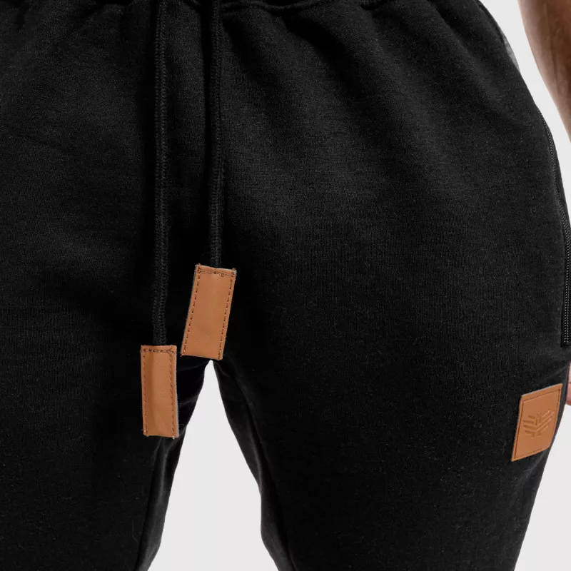 Pantaloni de trening Jogger Iron Aesthetics Element, negri-6