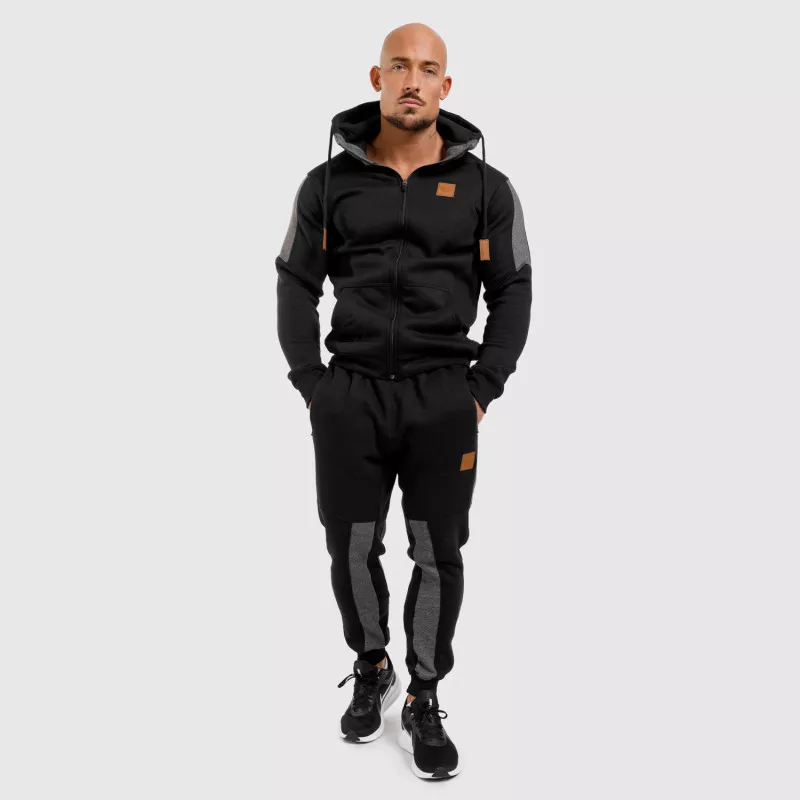Pantaloni de trening Jogger Iron Aesthetics Element, negri-7
