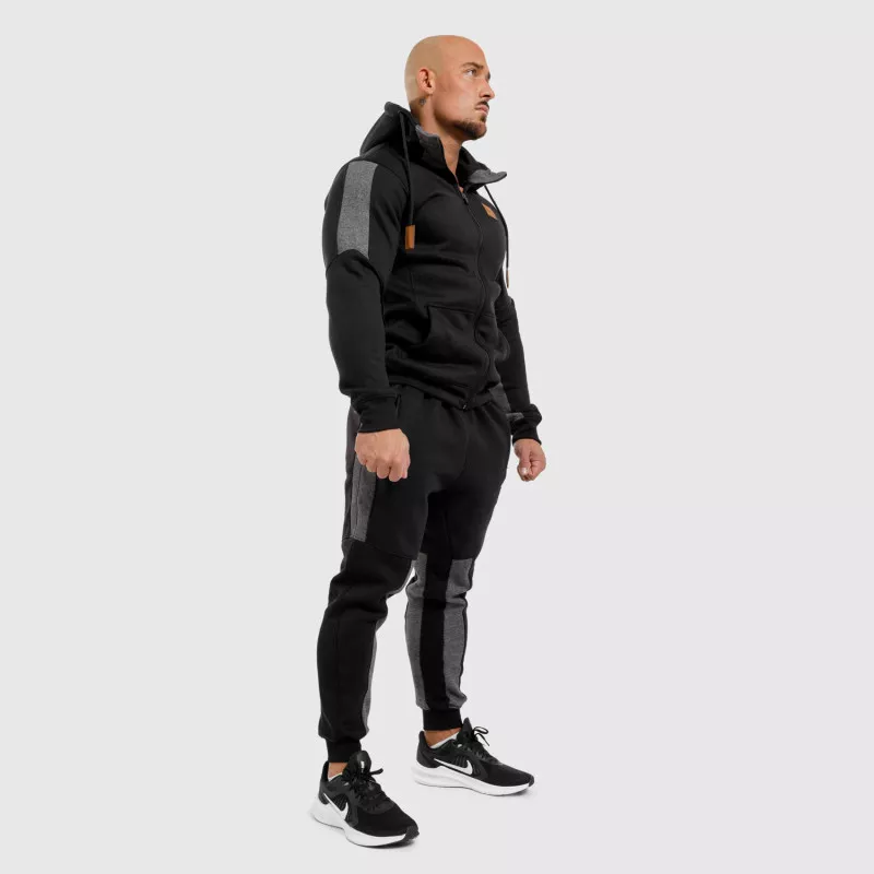 Pantaloni de trening Jogger Iron Aesthetics Element, negri-8