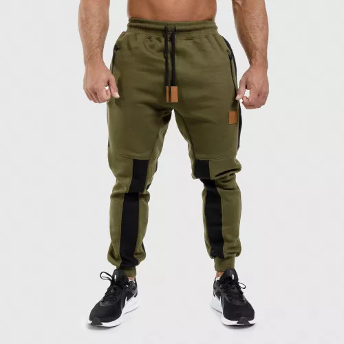 Pantaloni de trening Jogger Iron Aesthetics Element, verde armată