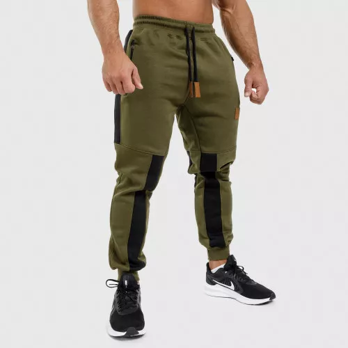 Pantaloni de trening Jogger Iron Aesthetics Element, verde armată