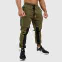 Pantaloni de trening Jogger Iron Aesthetics Element, verde armată