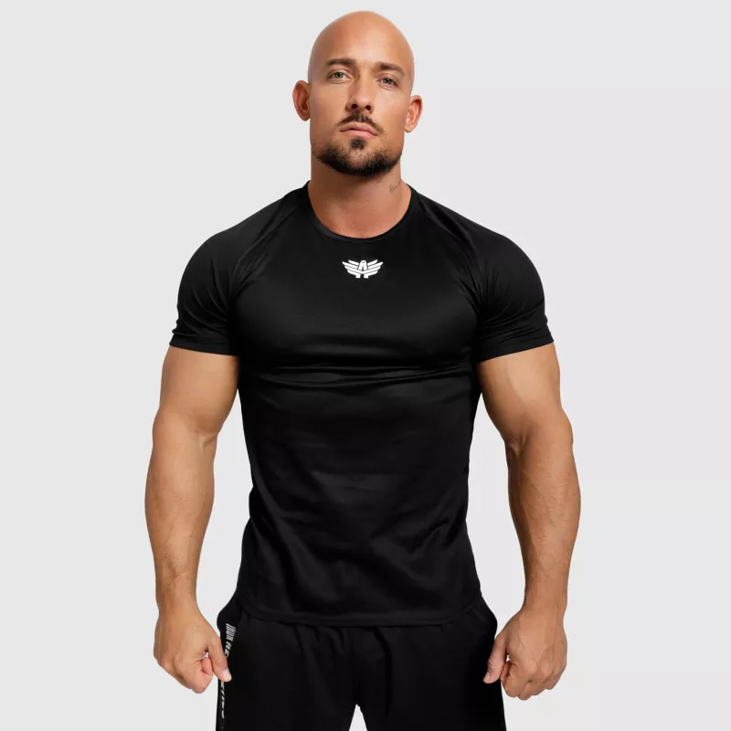 Tricou funcțional pentru bărbați Iron Aesthetics Performance, negru-1