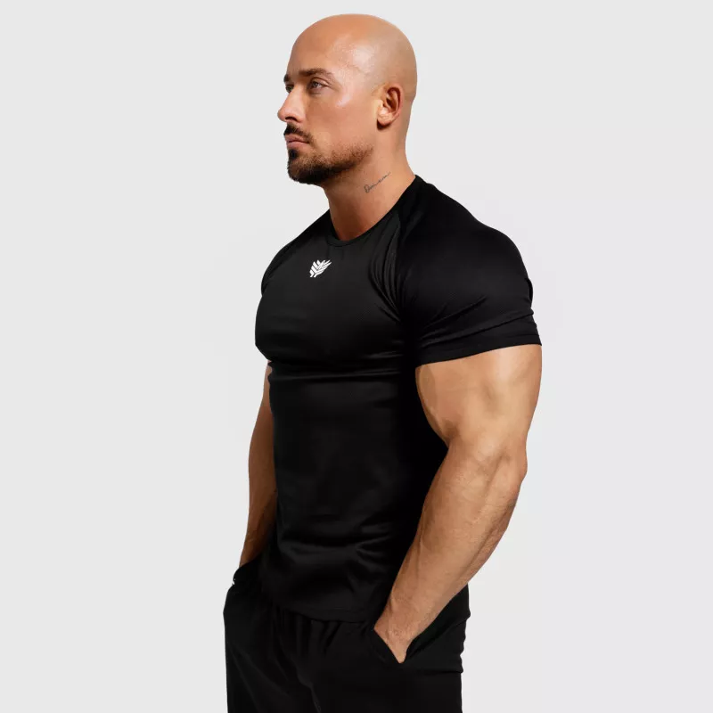 Tricou funcțional pentru bărbați Iron Aesthetics Performance, negru-3