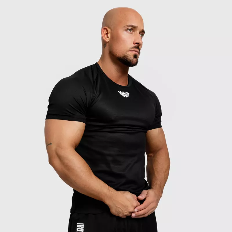 Tricou funcțional pentru bărbați Iron Aesthetics Performance, negru-5