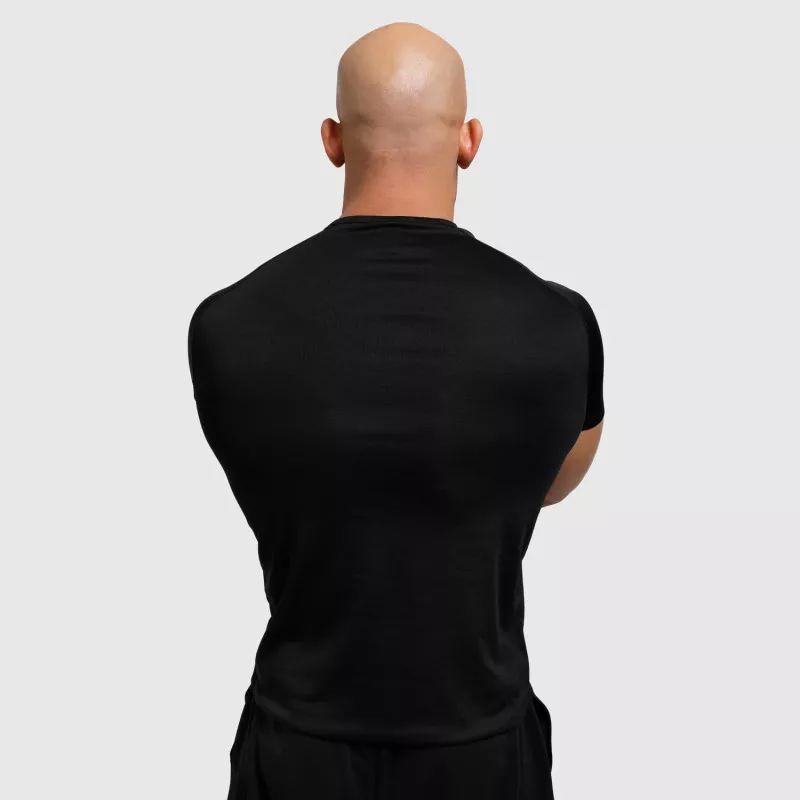 Tricou funcțional pentru bărbați Iron Aesthetics Performance, negru-4