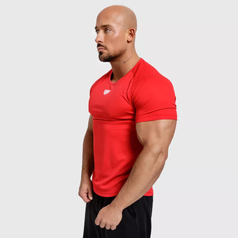 Tricou funcțional pentru bărbați Iron Aesthetics Performance, roșu-5