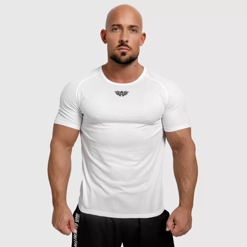Tricou funcțional pentru bărbați Iron Aesthetics Performance, alb-1