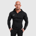 Hanorac Slim Fit pentru bărbați Beyond the Future, negru