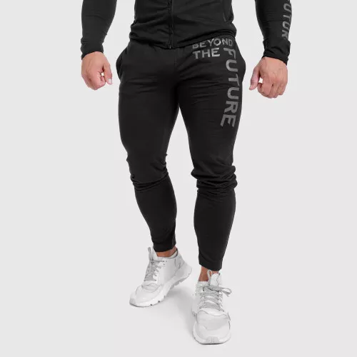 Pantaloni de trening Slim Fit pentru bărbați  Beyond the Future, negrii