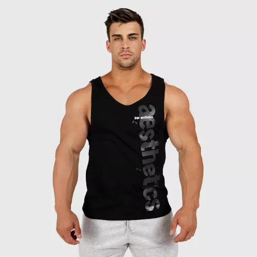 Maiou fitness pentru bărbați Cross, negru