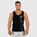 Maiou fitness pentru bărbați Iron Aesthetics Cross, negru