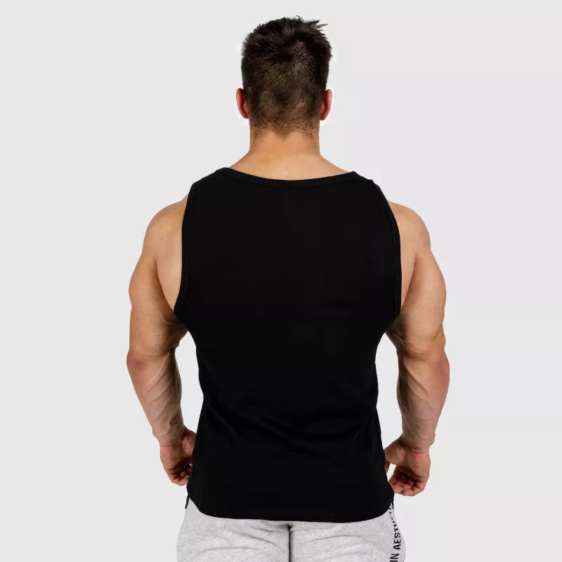 Maiou fitness pentru bărbați Iron Aesthetics Cross, negru-5