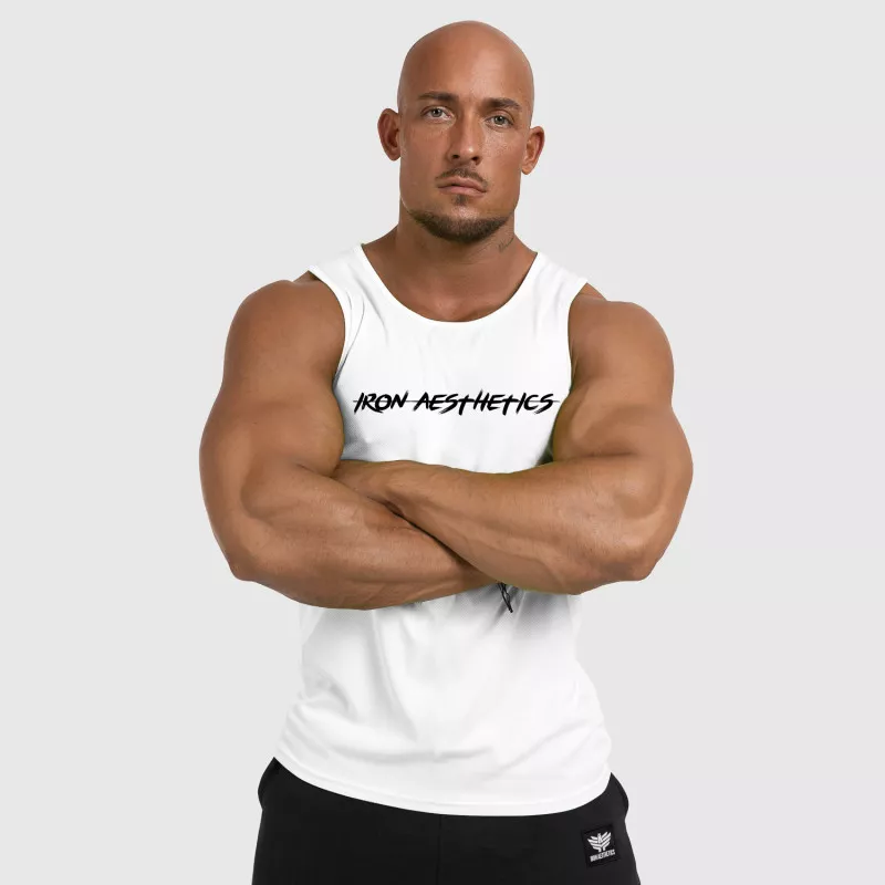 Maiou funcțional pentru bărbați Iron Aesthetics Sporty, alb-3
