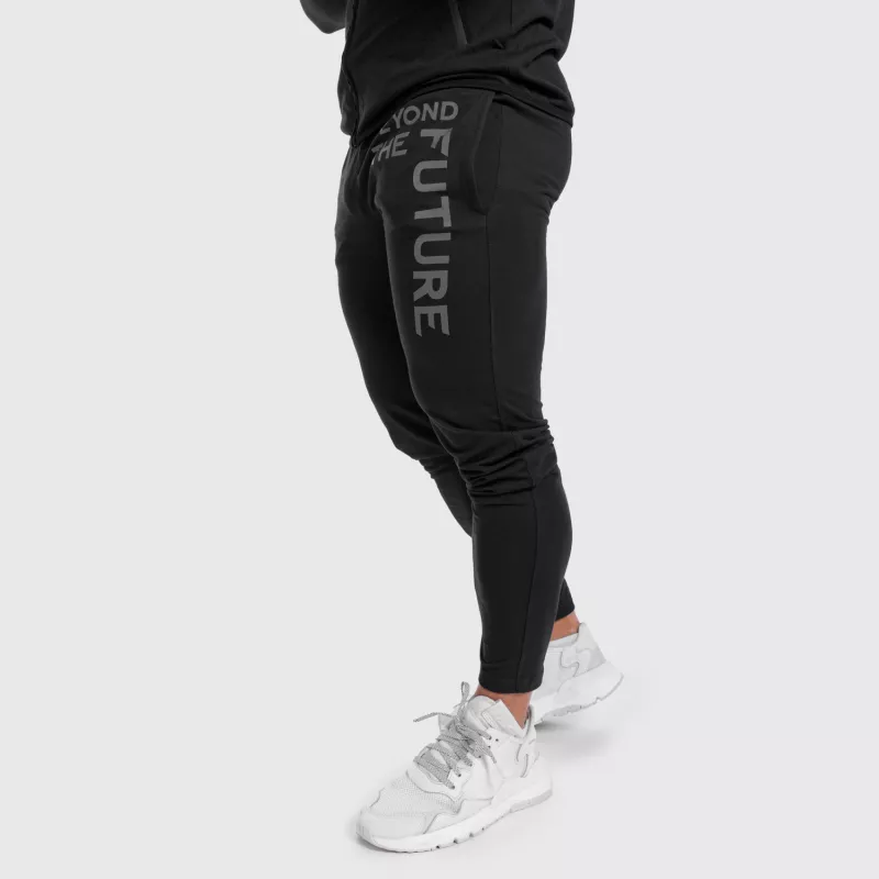Set sport Slim Fit pentru bărbați Iron Aesthetics Beyond the Future, negru-5