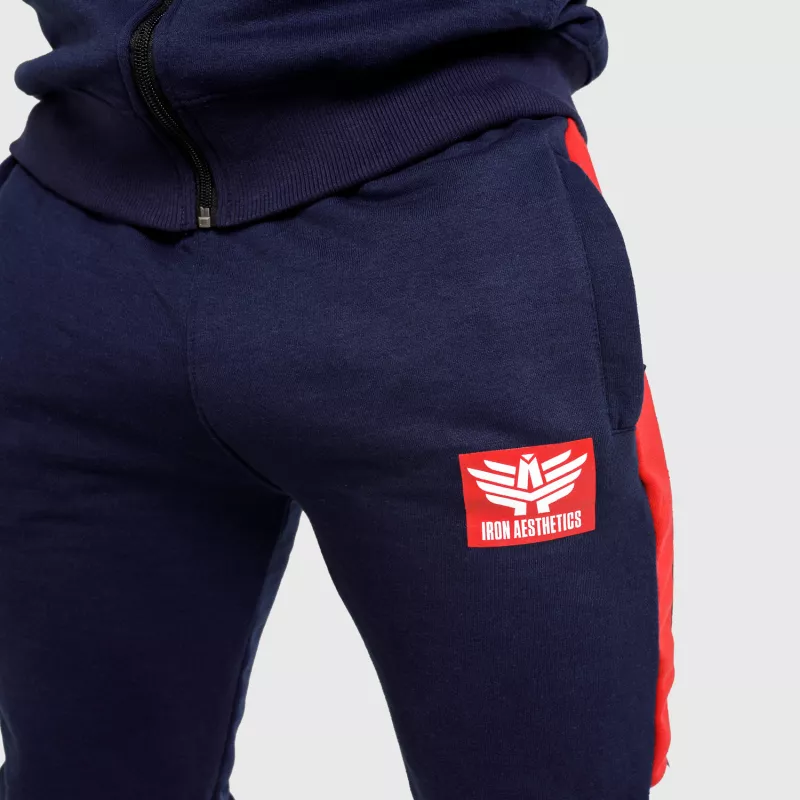 Pantaloni pentru bărbați Iron Aesthetics Tricolora, navy-8