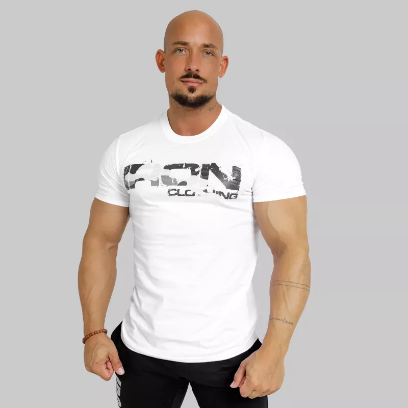 Tricou UltraSoft Iron Camo Style, alb-1