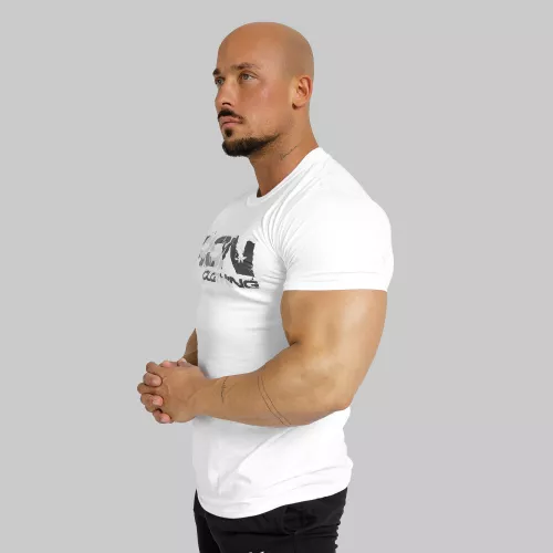 Tricou UltraSoft Iron Camo Style, alb