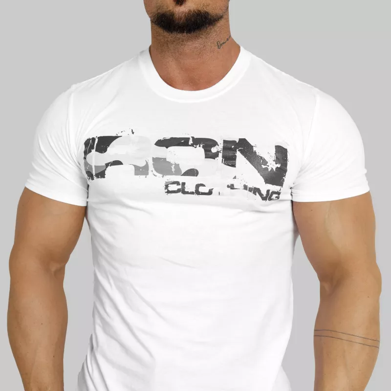 Tricou UltraSoft Iron Camo Style, alb-5