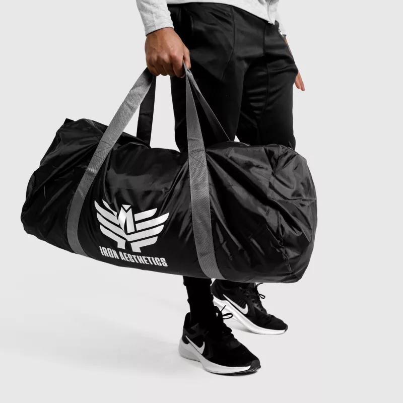 Geantă sport Iron Aesthetics Duffle, neagră-4