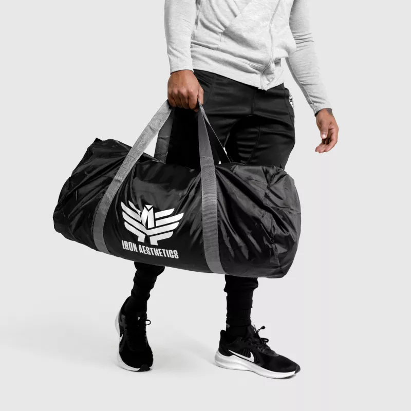Geantă sport Iron Aesthetics Duffle, neagră-7