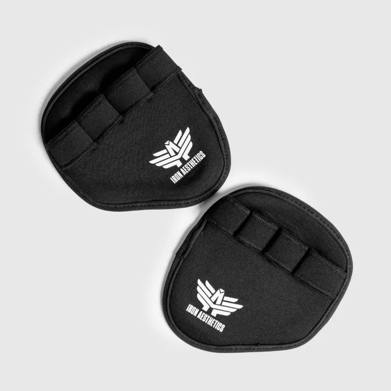 Palmare fitness Grips pentru mâini Aesthetics, negre-5