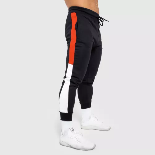 Pantaloni de trening Jogger Iron Aesthetics Tricolora, negri