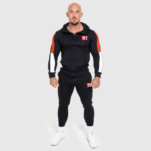 Set de trening bărbați Iron Aesthetics Tricolora, negru