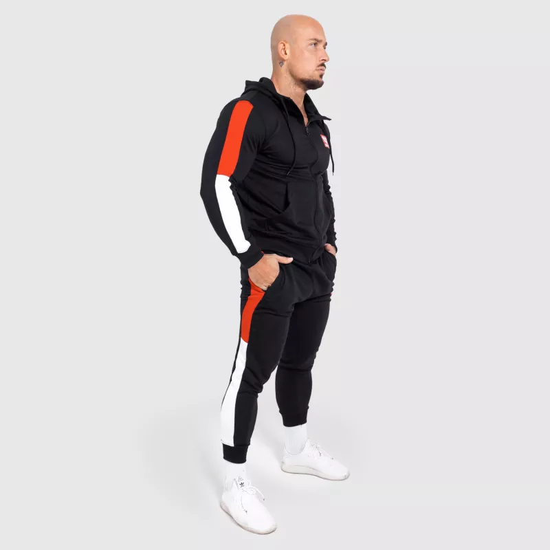 Set de trening bărbați Iron Aesthetics Tricolora, negru-4