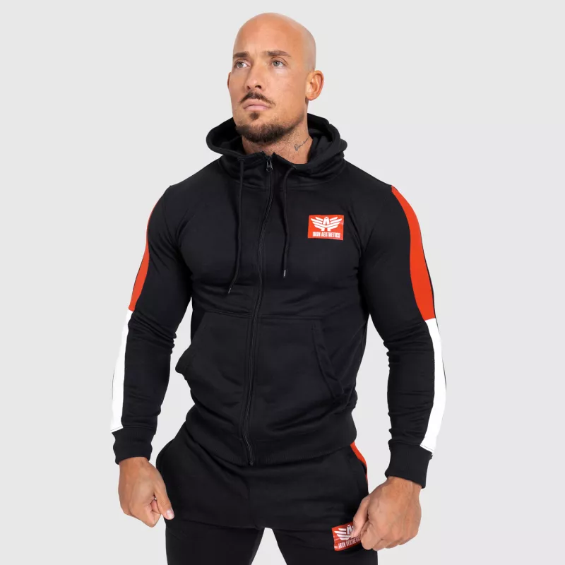 Set de trening bărbați Iron Aesthetics Tricolora, negru-5