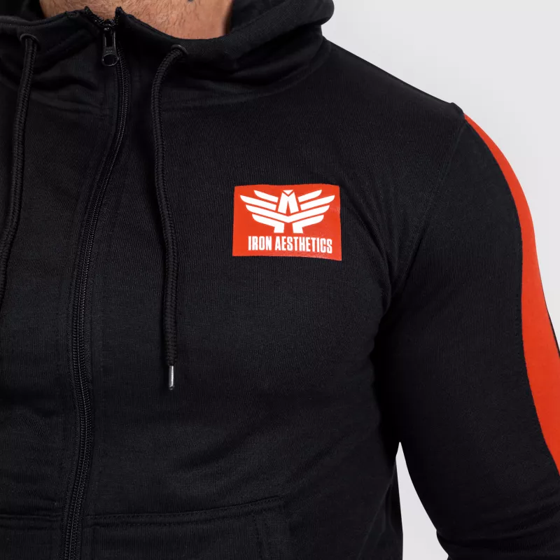 Set de trening bărbați Iron Aesthetics Tricolora, negru-7